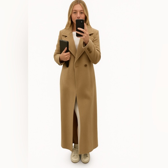 Loro Piana Jackets & Blazers - Capolavoro Loro Piana fabric Women'sVIGIN WOOL COAT CAMEL SZ -IT44 8US